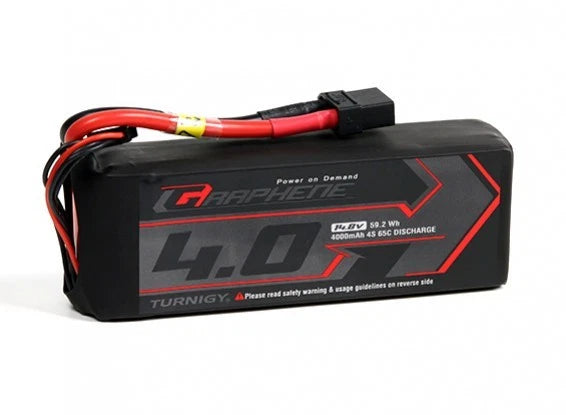 Turnigy Graphene 4000mAh 4S 65C Lipo Pack w/XT90