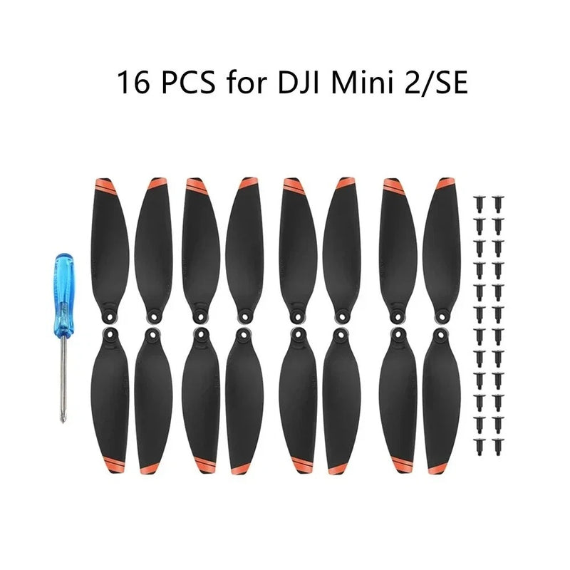 16Pcs 4726FM Propeller Blades Replacement for DJI Mini 2/Mini SE/Mini 2 SE Drone