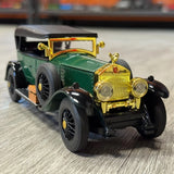 1:32 1925 Rolls-Royce Phantom Vintage Diecast Model Car ¨C Sound Light Toy Gift