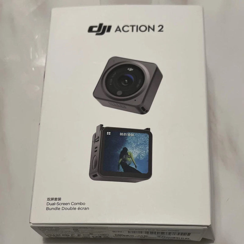 ??Sealed??DJI Action 2 Dual Screen Combo 32GB Action Camera 4K Dual OLED