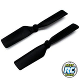 Rage RC Tail Rotor Blade (2pcs) Hero-Copter Military RGR6131 Propeller