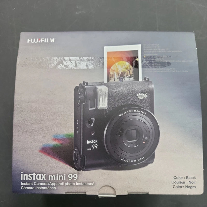 New Fujifilm Instax Mini 99 Instant Camera - Black - New!