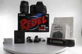 Boxed Canon EOS Rebel 600d/T3i Digital SLR Camera EF-S 18-55mm f/3.5-5.6 IS Lens
