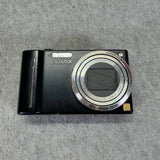 Panasonic Lumix DMC-TZ8 Digital Camera Black For Parts Untested