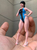 1/18 Miniatures Swimsuit Beauty Girl Scene Props Figures Model For Cars Vehicles