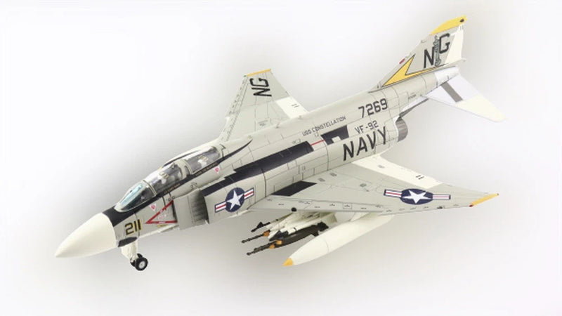 Hobby Master HA19033 Phantom II F-4J USN Silver Kings Vietnam Diecast Model 1:72