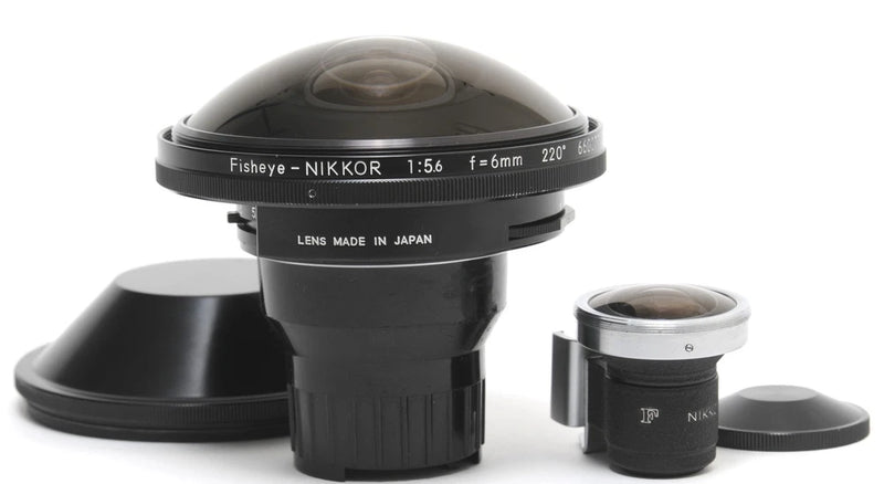Nikon 5.6/6mm Fisheye-Nikkor 220 ca.1970. very RARE lens