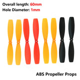ABS Plastic 60mm Color Propeller Props For 1mm Shaft RC Model Aircraft Drone DIY