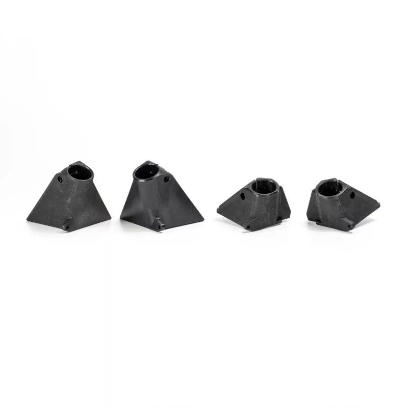 DJI Agras T50/T25 leg bracket mounting part—set of four black triangular mounts