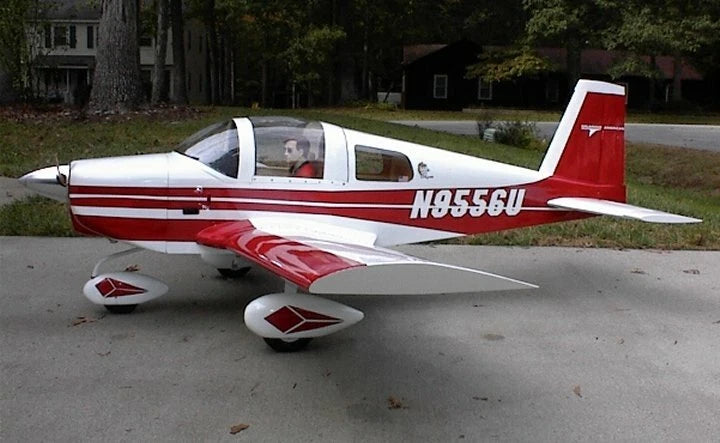 Grumman AA 1C American Lynx 98" RC Airplane Laser Cut Balsa Ply Short Kit +Plans