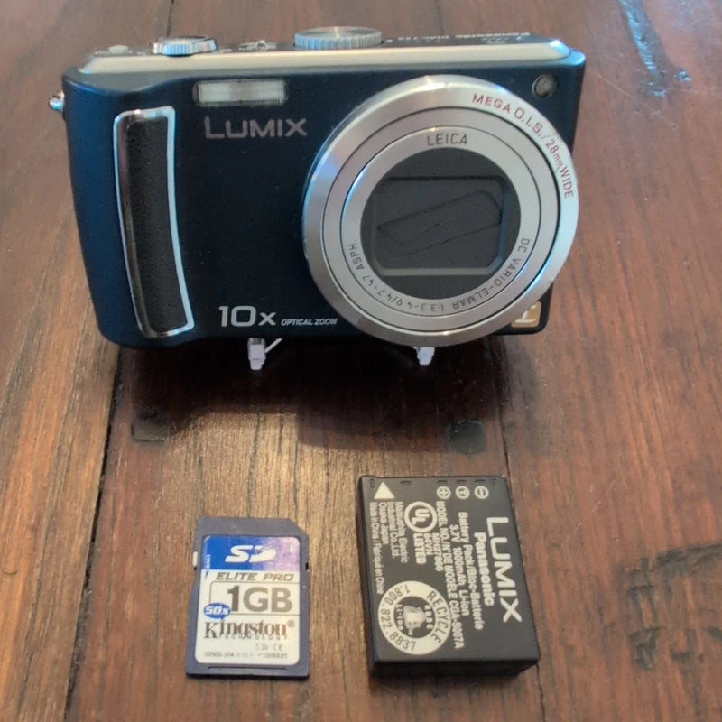 Panasonic LUMIX DMC-TZ5 Digital Camera & Accessories 9.1 MP 10x Zoom Leica Lens