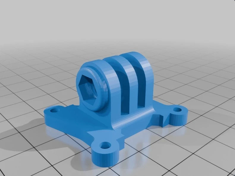 3D Printed GoPro Mount for TBS Source One V6 FPV Drone Frame (2 PCS)