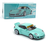 Pop Race 1:64 Porsche 911 RWB 997 Blue Diecast Model Car PR640237