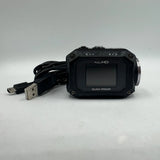 JVC Mini HD Action Camera GC-XA1BU 1.5" Screen w/ Battery, Cord and SD Card