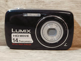 Panasonic Lumix DMC-S3 Digital Camera Black 4x Optical Zoom Working No Charger