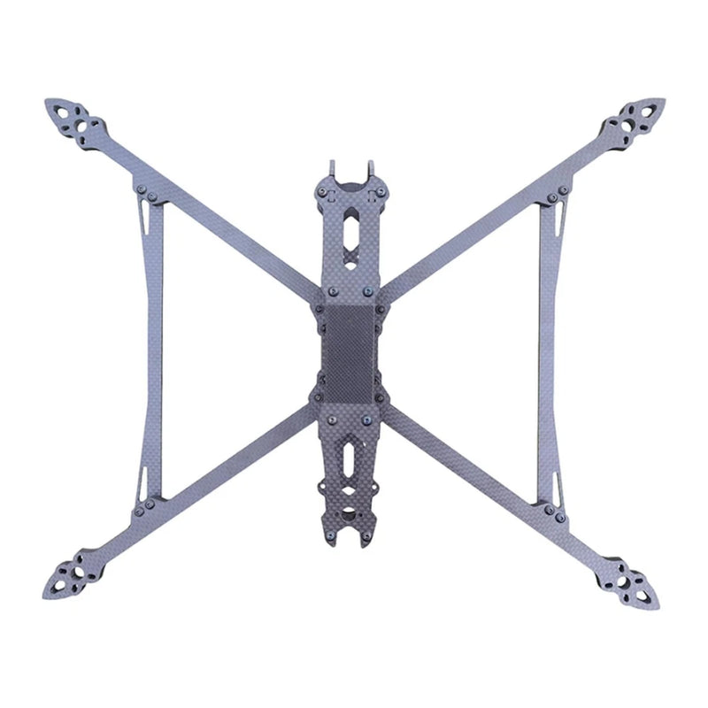 FPV Drone Frame with 2.5mm Arm Upgrade Unassembly Flying Toy Quad Frame Kit for