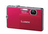 Panasonic Lumix FP3 Camera 14.1MP Red 4x Optical Zoom Touchscreen From Japan