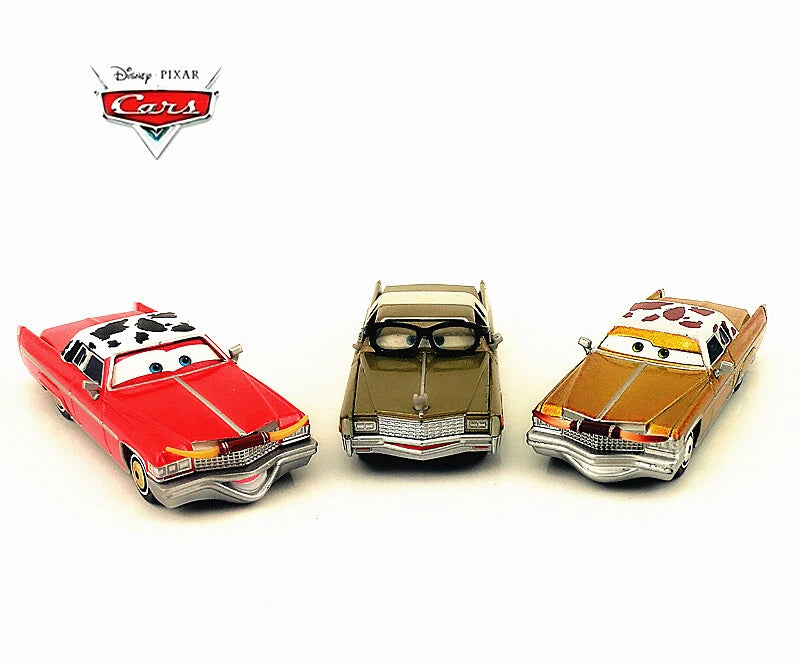 Children's toy  Pixar Cars 3 Tex Dinoco 1:55 Diecast Vehicles Model Kids Toys