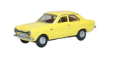 Oxford Diecast 76FE004 OO Gauge Ford Escort Mk1 Daytona Yellow