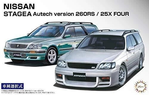 Fujimi ID-147 Nissan Stagea Autech Version 260RS/25X Four 46136 1/24