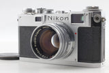 ??N MINT+?? Nikon S2 Rangefinder Sliver film Camera Nikkor S.C 5cm 50mm f1.4 JAPAN