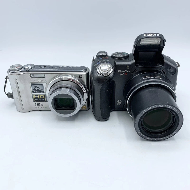 Panasonic Lumix DMC-ZS3 & Canon Powershot S3 IS Digital Cameras PARTS REPAIR