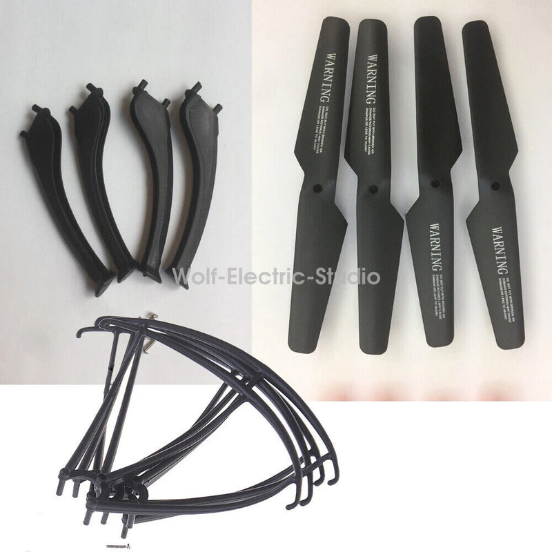 Landing Gear + Propeller + Safe Cover Spare Parts for Syma X5SC X5SW RC Drone