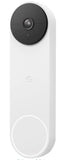 Google Nest Doorbell, Battery - Snow - Model GWX3T - Plastic Removed But Unused Battery