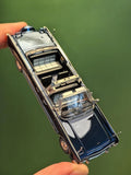 GOC 1:64 CHASE Plating Blue Continental X100 Limousine Model Diecast Metal Car