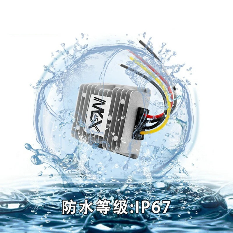 1X DC 9-35V to 12.6V14.5V constant current 12V power converter waterproof module