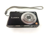 Vintage Panasonic Lumix DMC-FS14 14 MP Digital Camera Black Full set in case