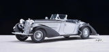 Sun Star 1:18 HORCH 855 Horch 1939 vintage car black silver alloy car model