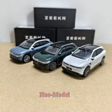 1:64 Geely ZEEKR 7X new energy Car Model Alloy Diecast Gifts White/Blue/Green