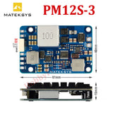 MATEK PM12S-3 Power Module 3-12S LIPO 5V 9V VX BEC with HeatSink for RC FPV