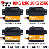 MY RC Coreless Servo 6V 10kg 12kg 20kg 25KG High Torque 25T for 1/8 1/10 RC Car