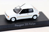 Norev 1/43 Scale Peugeot 205 Rallye White Diecast Alloy Toy Car Model Gift