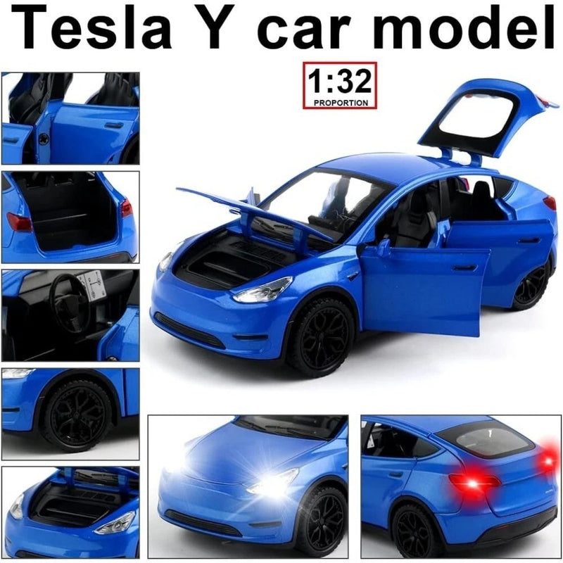 1:32 Scale Model Y Alloy Car Model Toy Diecast Vehicles Toy Xmas Gift for Kids