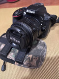 Nikon D5300 Double Zoom Kit 18-55mm 55-200mm Digital SLR Camera Used JP