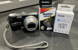 Panasonic Lumix DMC-TZ3 7.2MP Black Digital Camera New Battery And Charger