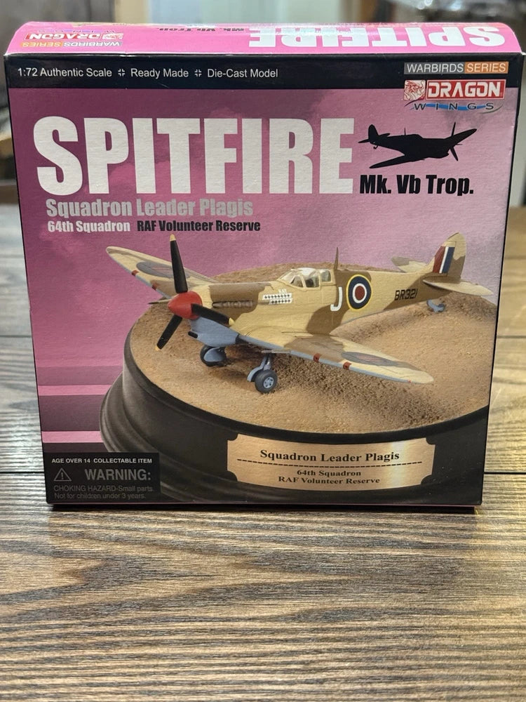 Dragon Wings 50165 SPITFIRE Mk. Vb Trop. Squadron Leader Plagis, Cyber-Hobby