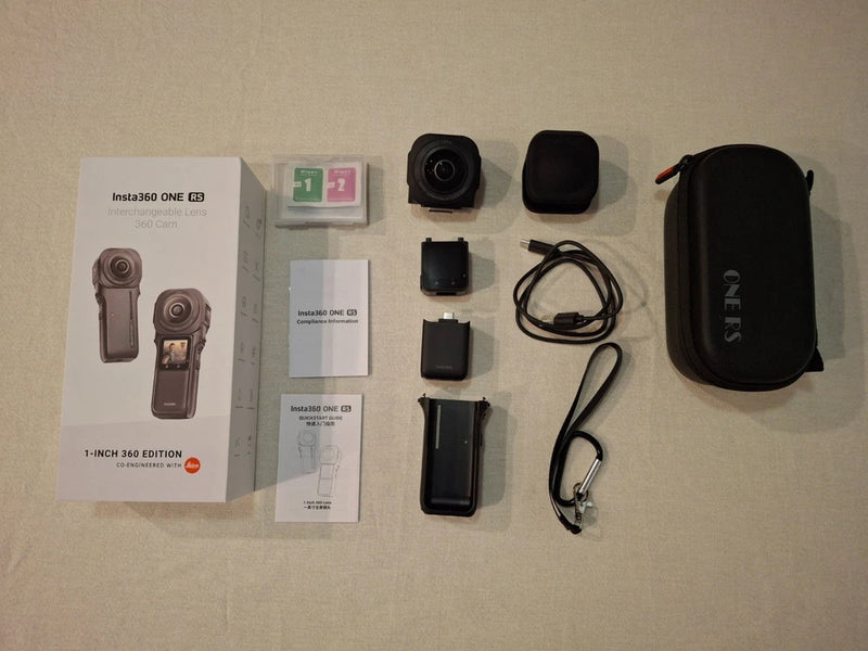 Insta360 ONE RS Action Camera - Black (Used) with Case