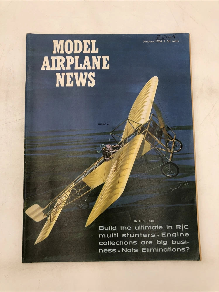 MODEL AIRPLANE NEWS Magazine January 1964