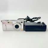 Panasonic LUMIX DMC-FX5 Compact Digital Camera Silver 3x Zoom Retro Style