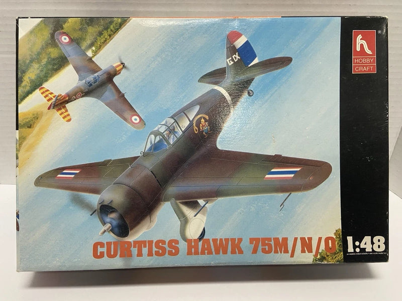 1/48 Hobby Craft Curtiss Hawk 75M/N/O Plastic Model Kit HC1557 OPEN 100% CHECKED