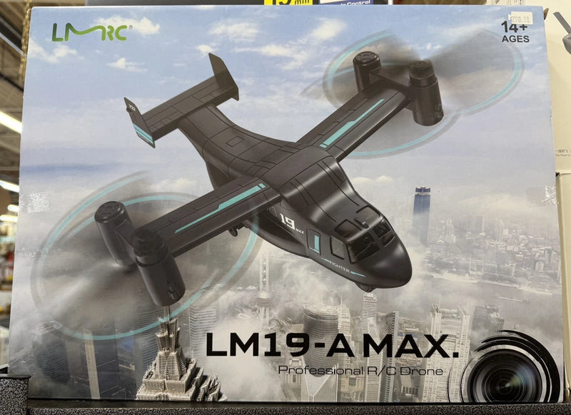 LM19 GPS Drone 2K HD Camera Brushless V-22 Osprey RC Plane VTOL  2 Batterie