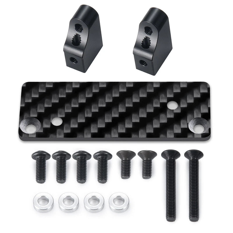 1/10 Carbon Servo Mount Fixed Bracket for Tamiya Clod Buster 4x4x4 Monster Truck