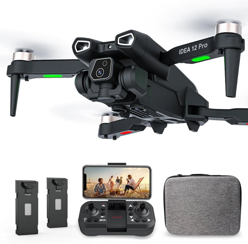 Pro Brushless Motor Drone, 1080P Adjustable Camera Drone Quadcopter