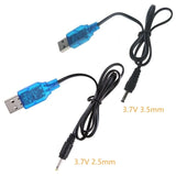 3.7v Charger- 2.5mm/3.5mm Lipo battery Intelligence USB Drone Electric