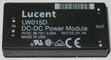 Lucent DC-DC Regulated Converter  - 2V / 3A DC Output - LW015D - 36-75V DC Input