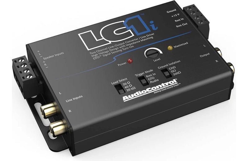 AudioControl LC1i 2 CH Channel 400 watt Line Output Converter and Line Driver